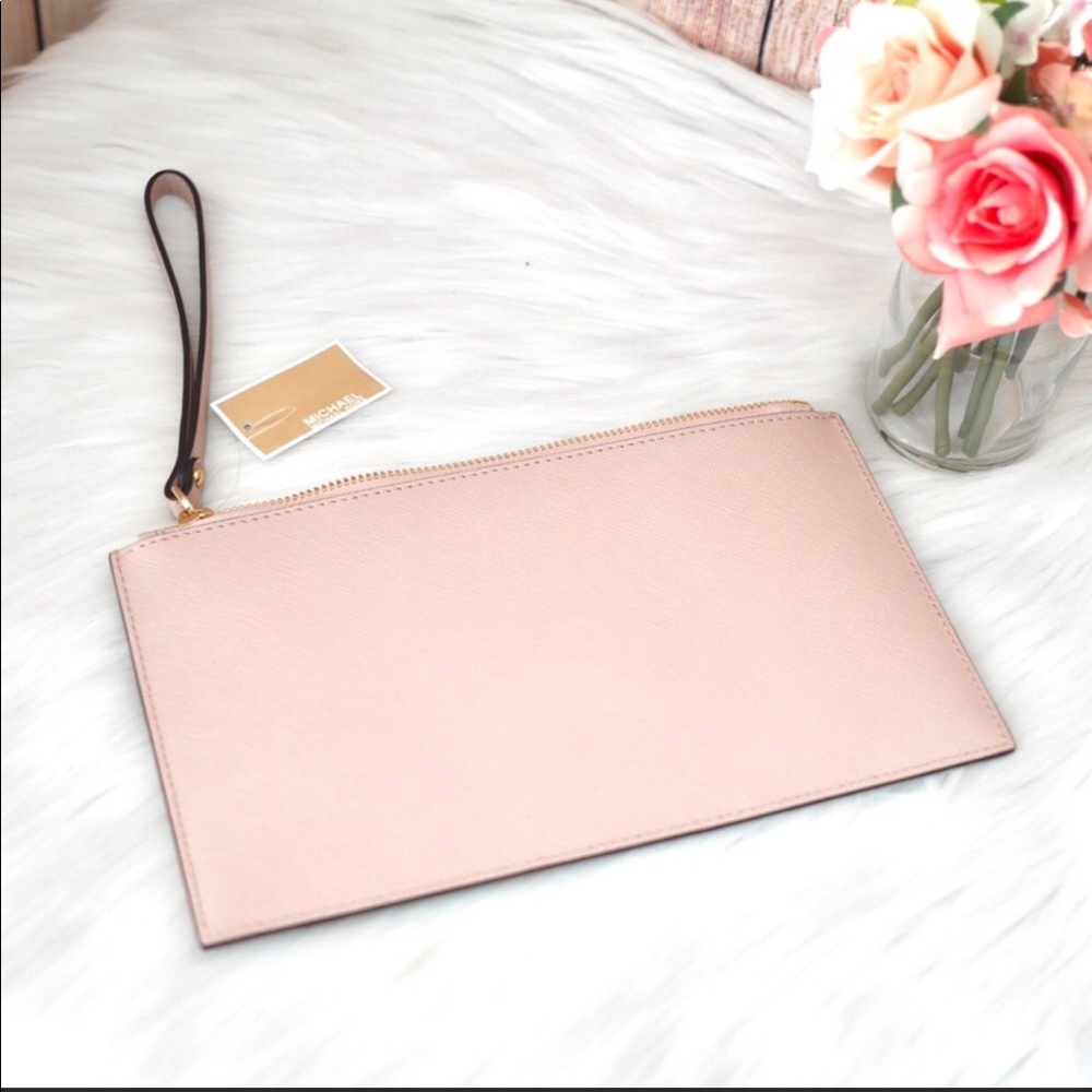 Michael Kors Paris nouveau novelty wristlet nwt - Picture 2 of 5